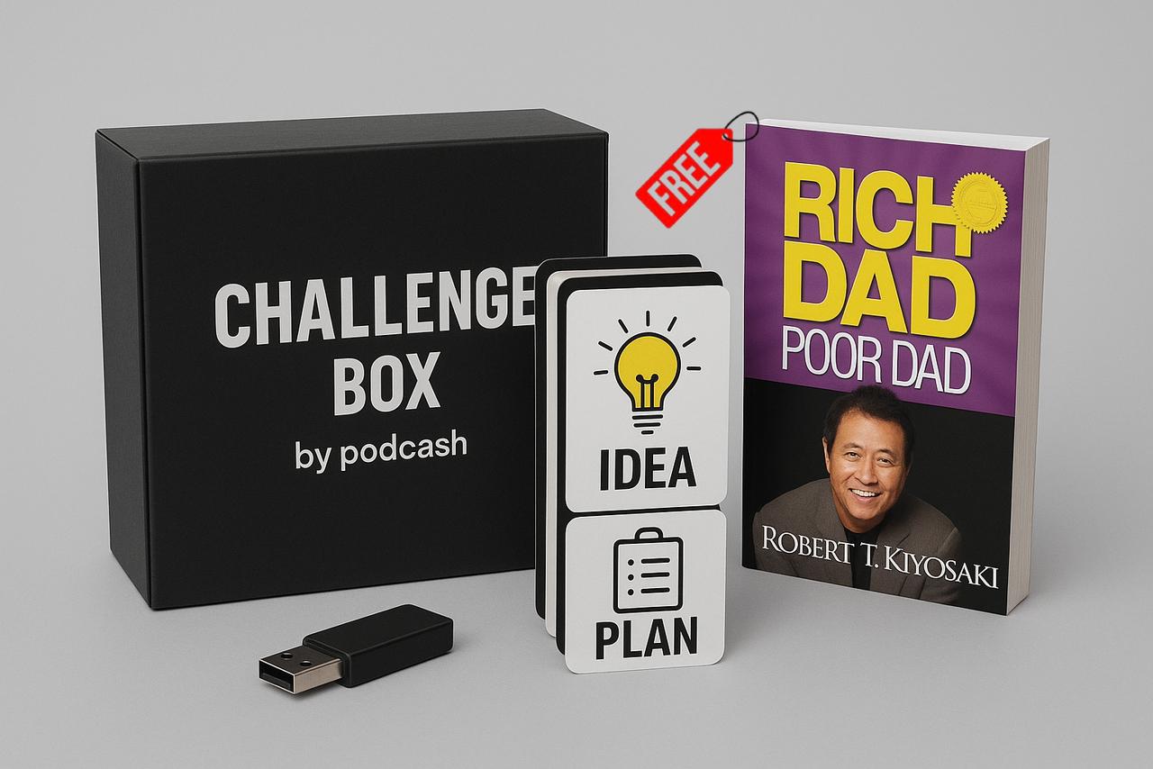 Challenge Box + كتاب مجاني (عرض خاص اليوم فقط)